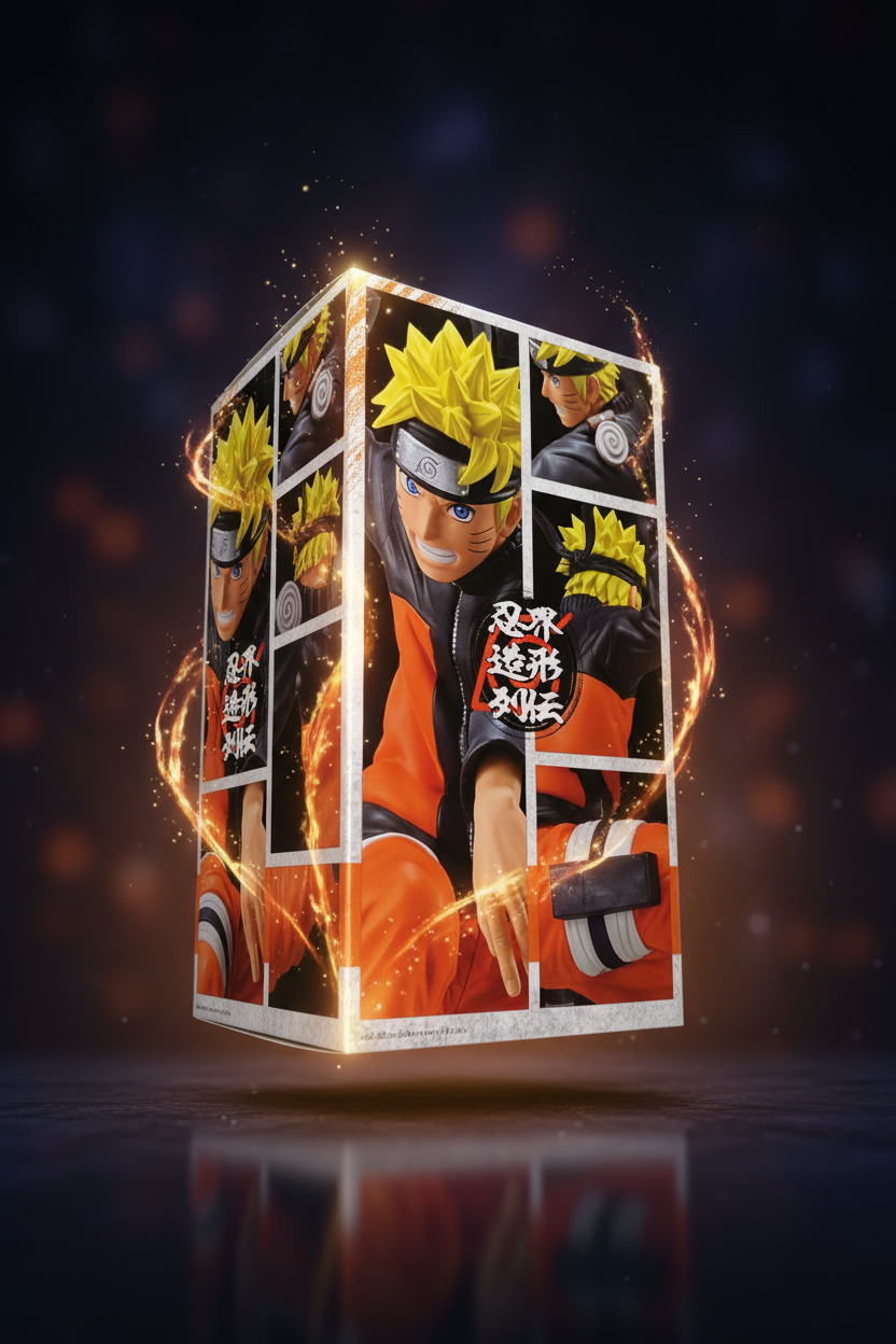 Action Figure Naruto Uzumaki – Ninkai Zoukei Retsuden Naruto Shippuden (Produto Oficial do Japão)