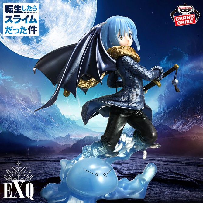 Action Figure Rimuru Tempest – EXQ Figure Metallic Color Version Banpresto – Original do Japão