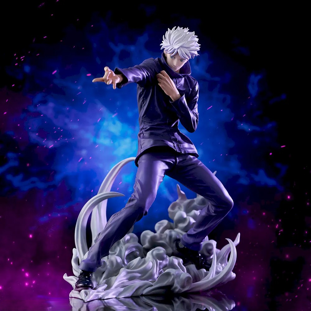 Action Figure Satoru Gojo – Hollow Purple Jujutsu Kaisen Luminasta Sega (Produto Oficial do Japão)