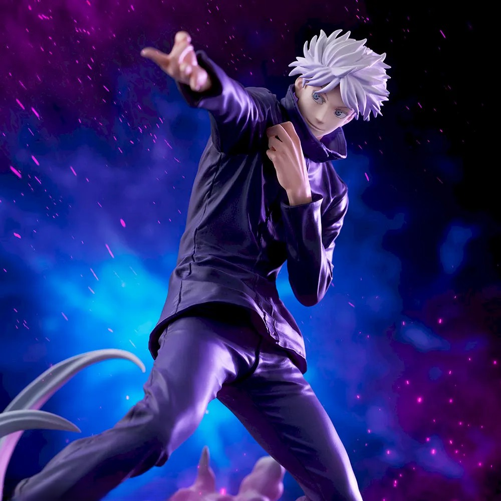 Action Figure Satoru Gojo – Hollow Purple Jujutsu Kaisen Luminasta Sega (Produto Oficial do Japão)