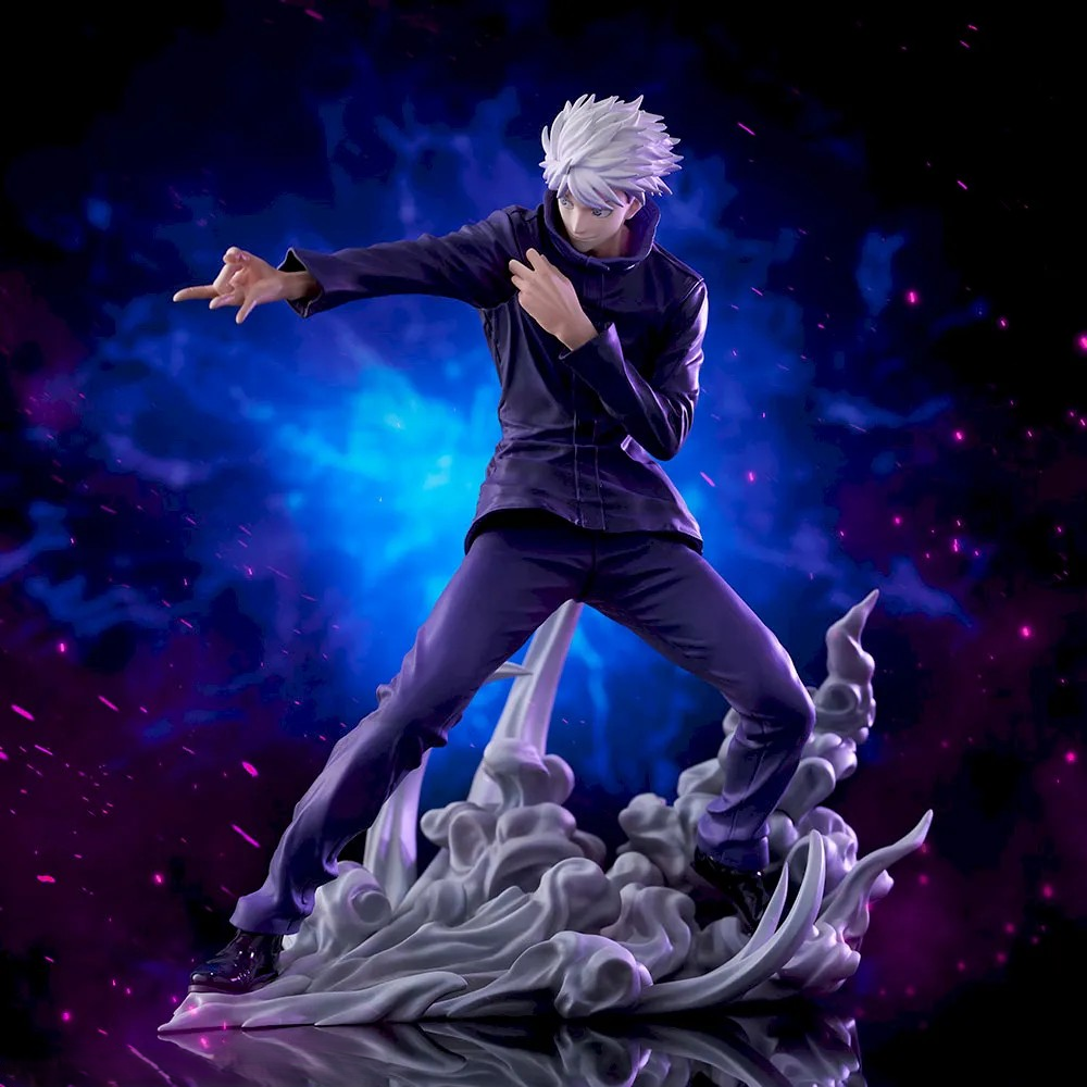 Action Figure Satoru Gojo – Hollow Purple Jujutsu Kaisen Luminasta Sega (Produto Oficial do Japão)