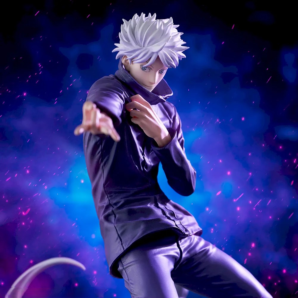Action Figure Satoru Gojo – Hollow Purple Jujutsu Kaisen Luminasta Sega (Produto Oficial do Japão)