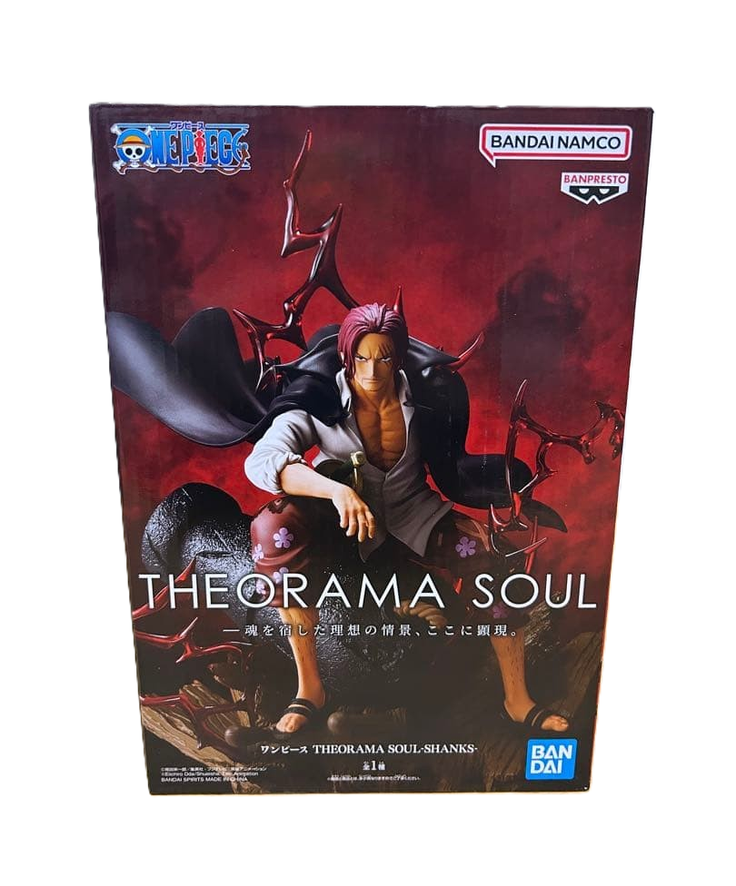 Action Figure Shanks – One Piece THEORAMA SOUL Banpresto – Original do Japão