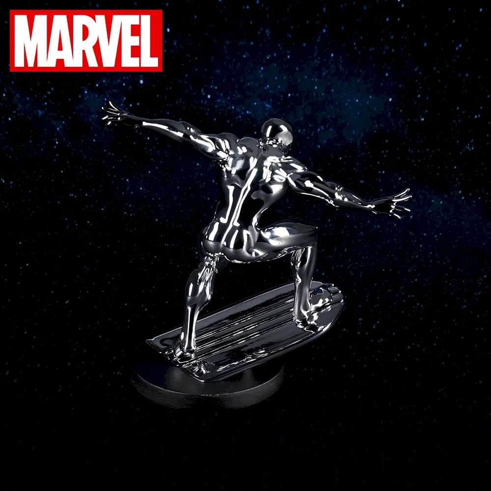 Action Figure Silver Surfer – Marvel Comics ACT/CUT Premium Figure SEGA – Original do Japão