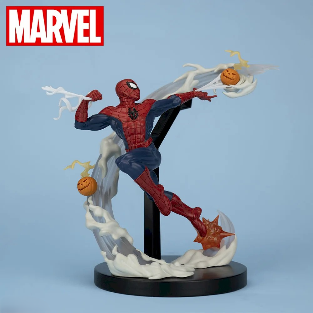 Action Figure Spider-Man vs Green Goblin – Marvel Comics ACT/CUT Premium Figure SEGA – Original do Japão