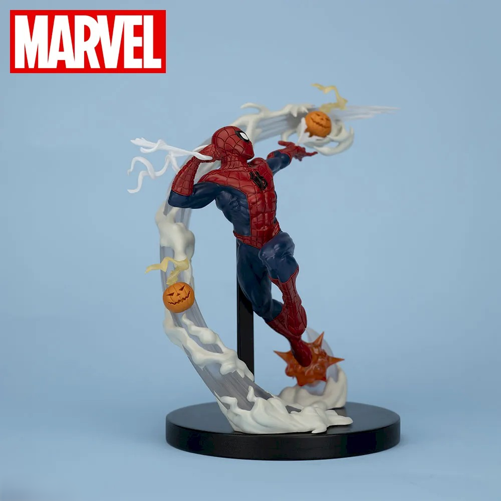 Action Figure Spider-Man vs Green Goblin – Marvel Comics ACT/CUT Premium Figure SEGA – Original do Japão