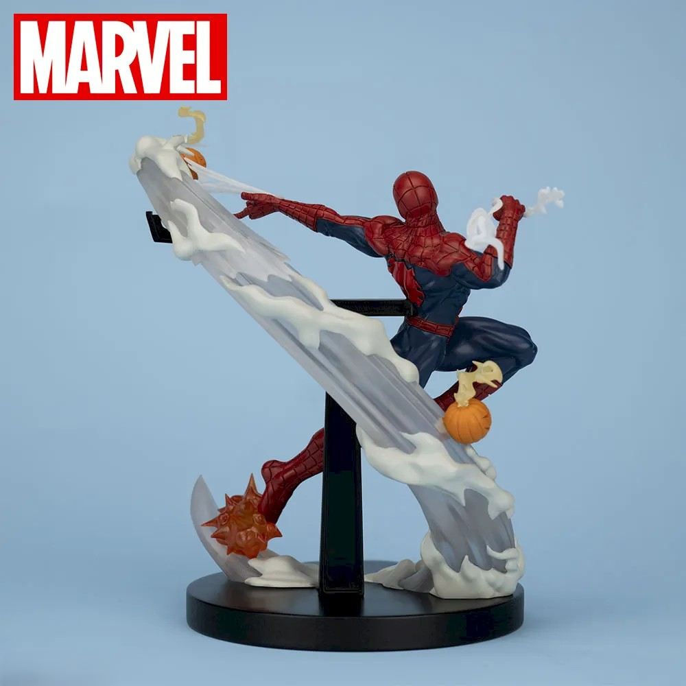 Action Figure Spider-Man vs Green Goblin – Marvel Comics ACT/CUT Premium Figure SEGA – Original do Japão