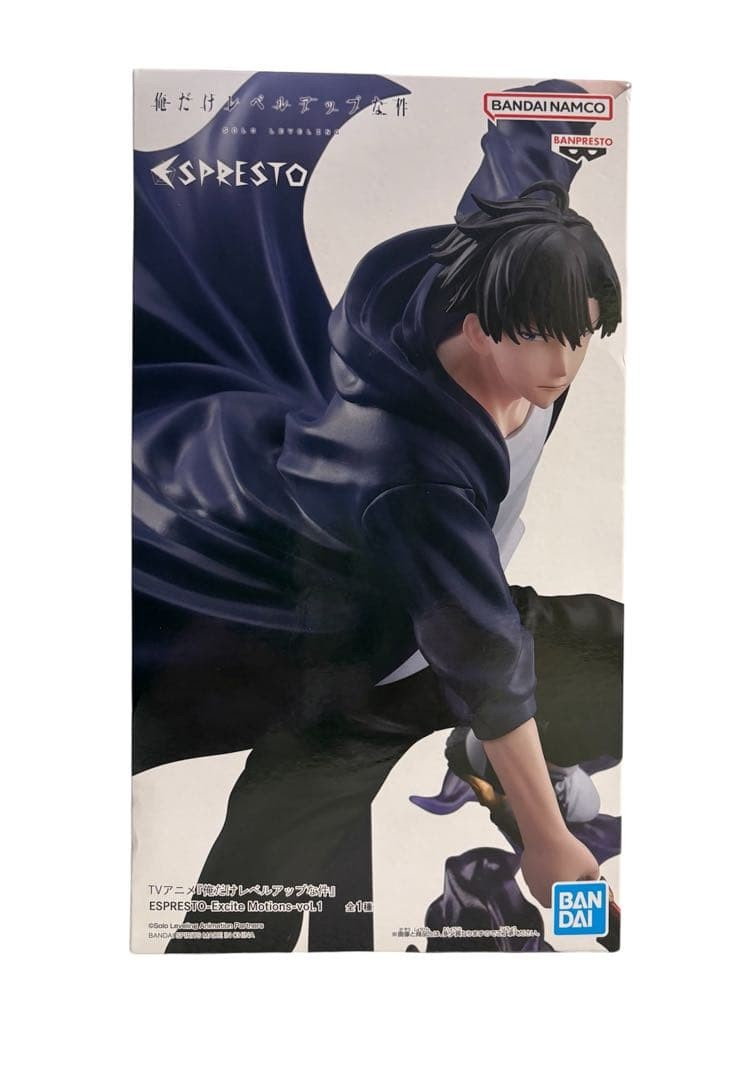 Action Figure Sung Jin Woo – Solo Leveling Espresto Excite Motions Original do Japão