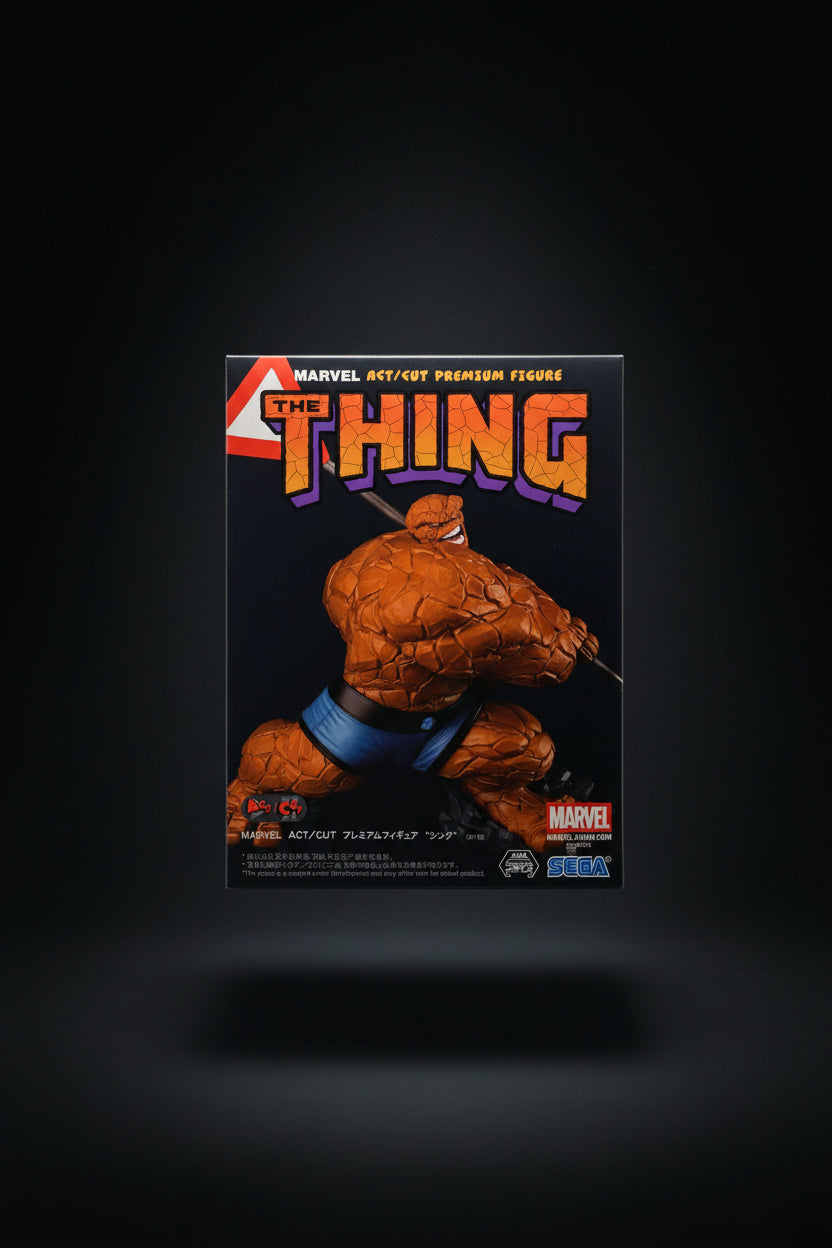 Action Figure The Thing – Fantastic Four: First Steps ACT/CUT Premium Figure SEGA – Original do Japão