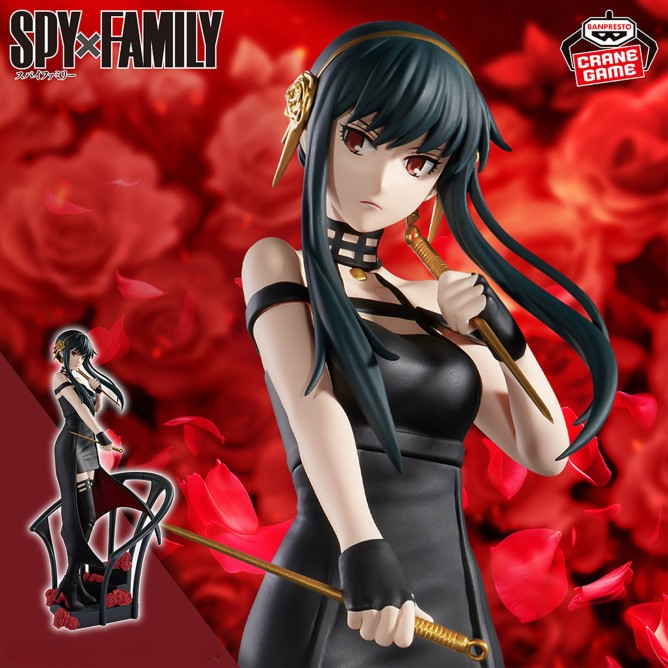 Action Figure Yor Forger – Spy x Family DXF Rose Flower Version Banpresto – Original do Japão