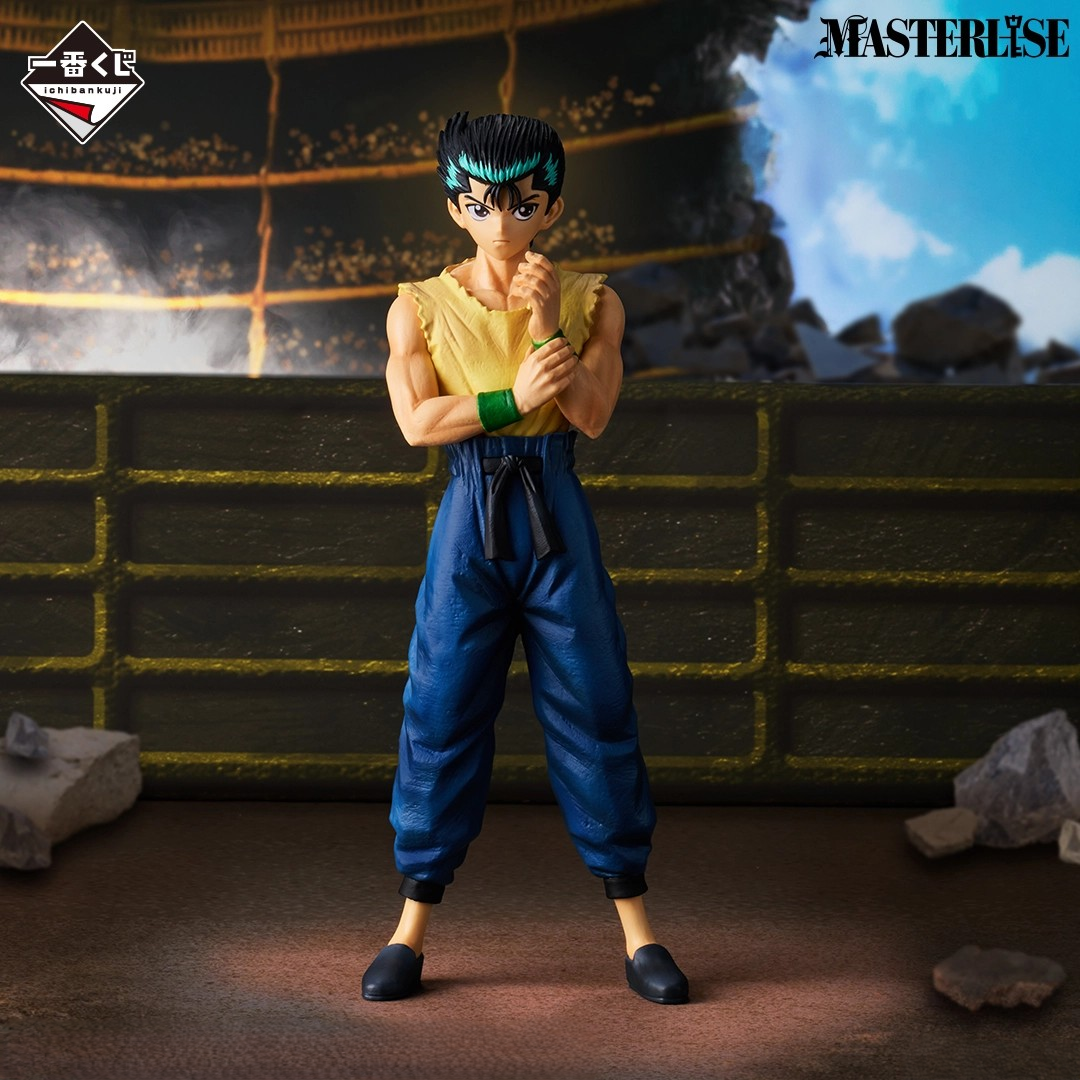 Action Figure Yusuke Urameshi – Yu YuHakush o MASTERLISE Ichiban Kuji Dark Tournament Vol.3 A Prize – Original do Japão