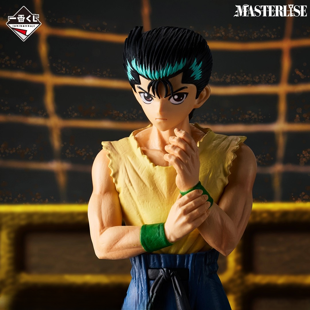 Action Figure Yusuke Urameshi – Yu YuHakush o MASTERLISE Ichiban Kuji Dark Tournament Vol.3 A Prize – Original do Japão