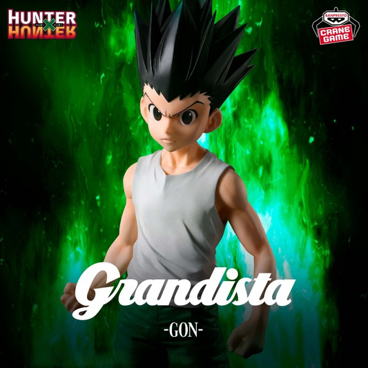 Action Figure Gon Freecss – Grandista Hunter × Hunter (Produto Oficial do Japão)