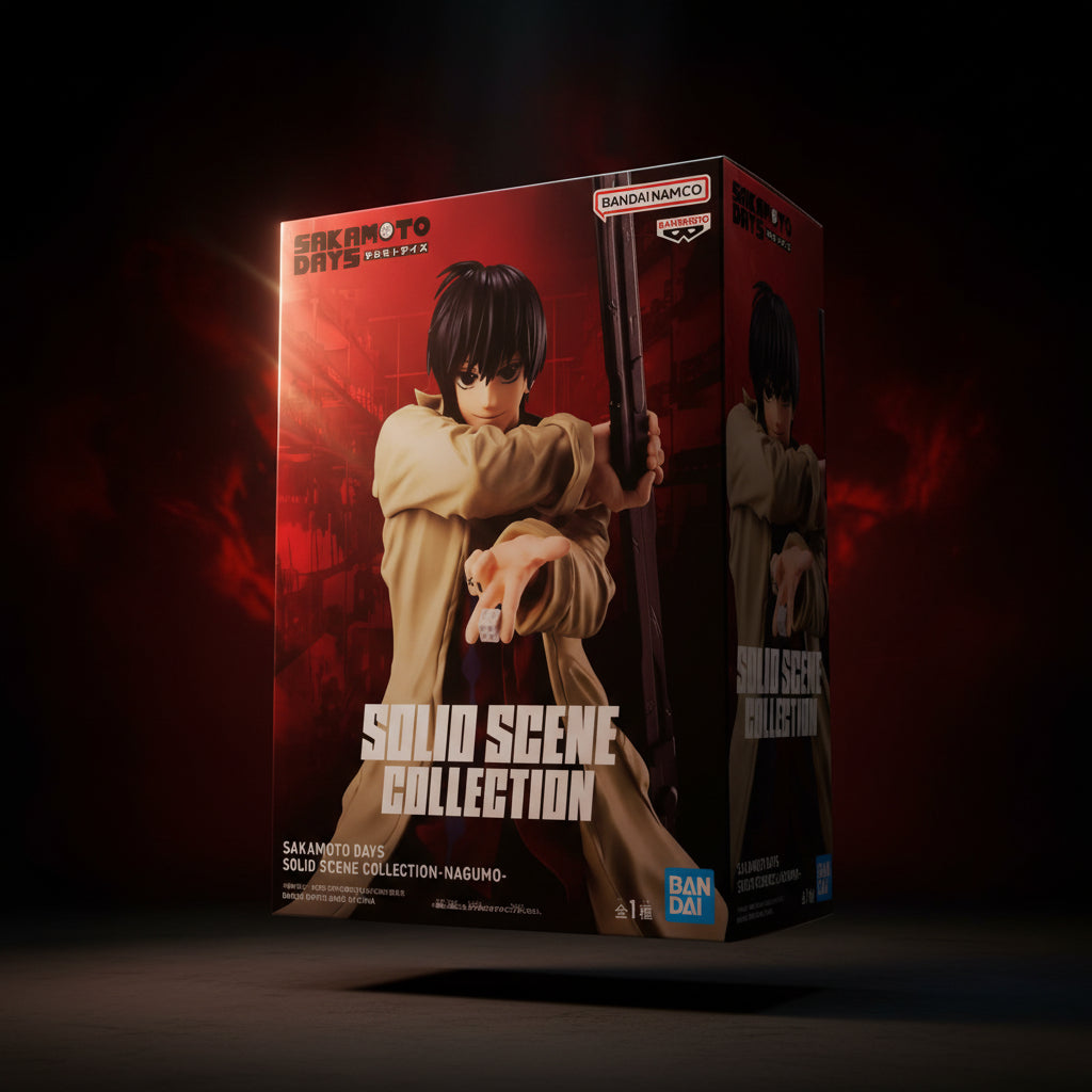 Action Figure Nagumo – SAKAMOTO DAYS Solid Scene Collection Banpresto – Original do Japão