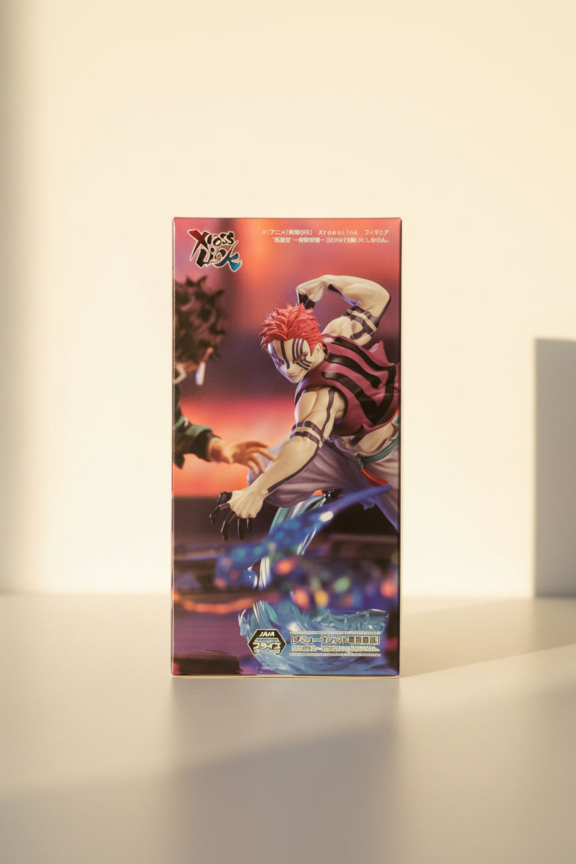 Action Figure Akaza – Xross Link Demon Slayer Castelo Infinito Sega Original do Japão - Shoppingnetjapan