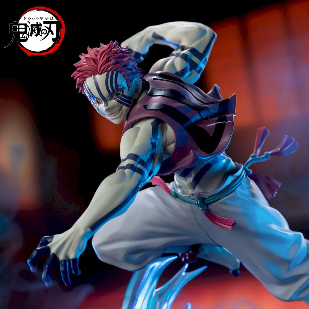 Action Figure Akaza – Xross Link Demon Slayer Castelo Infinito Sega Original do Japão - Shoppingnetjapan