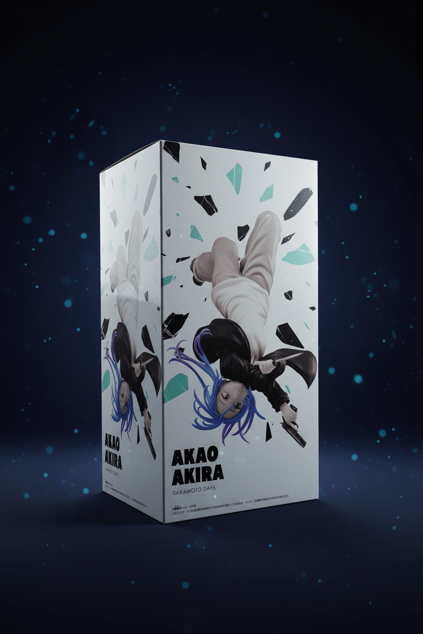 Action Figure Akira Akao – SAKAMOTO DAYS VIBRATION STARS Banpresto – Original do Japão - Shoppingnetjapan