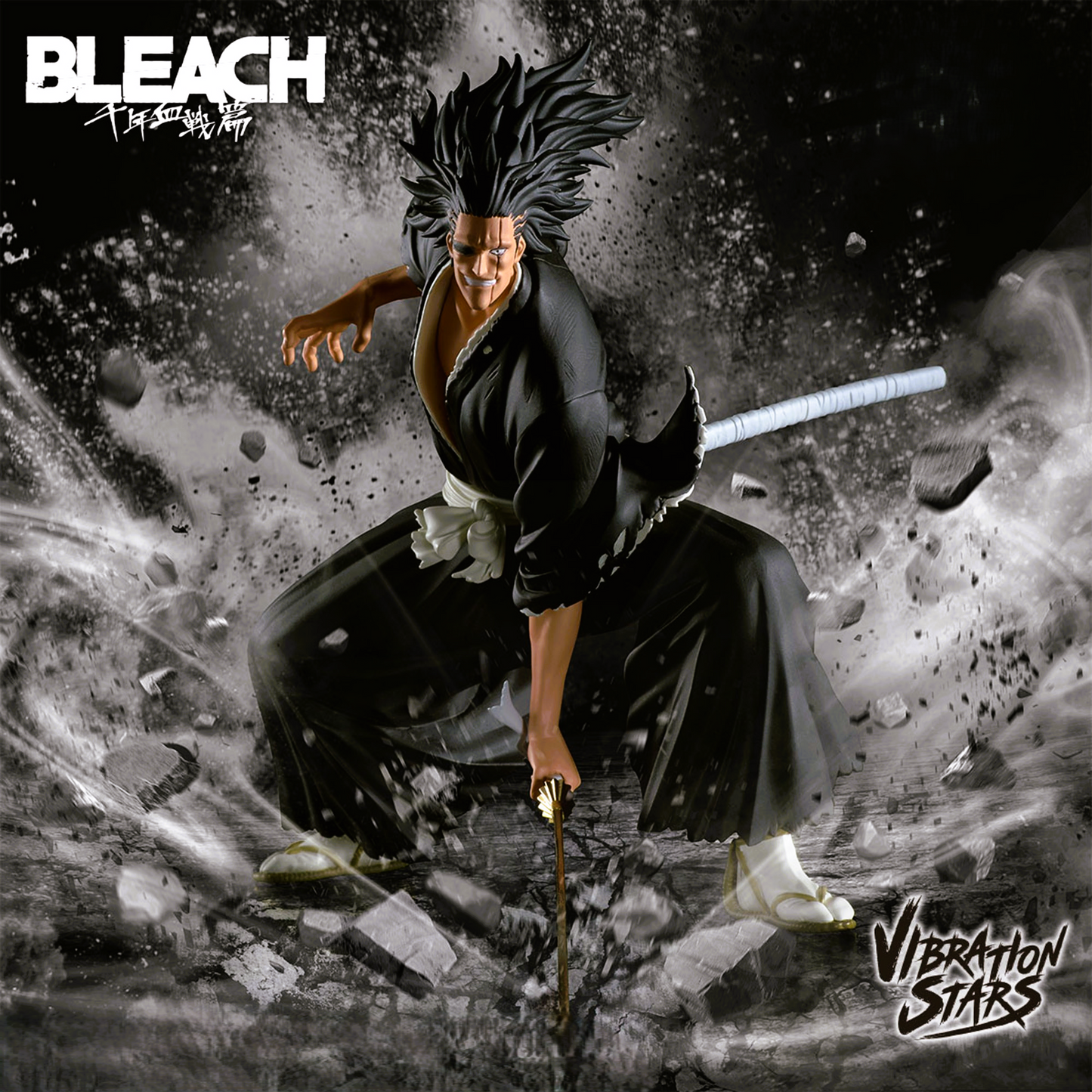 Action Figure Kenpachi Zaraki - Bleach Thousand-Year Blood War Vibration Stars Banpresto - Original from Japan