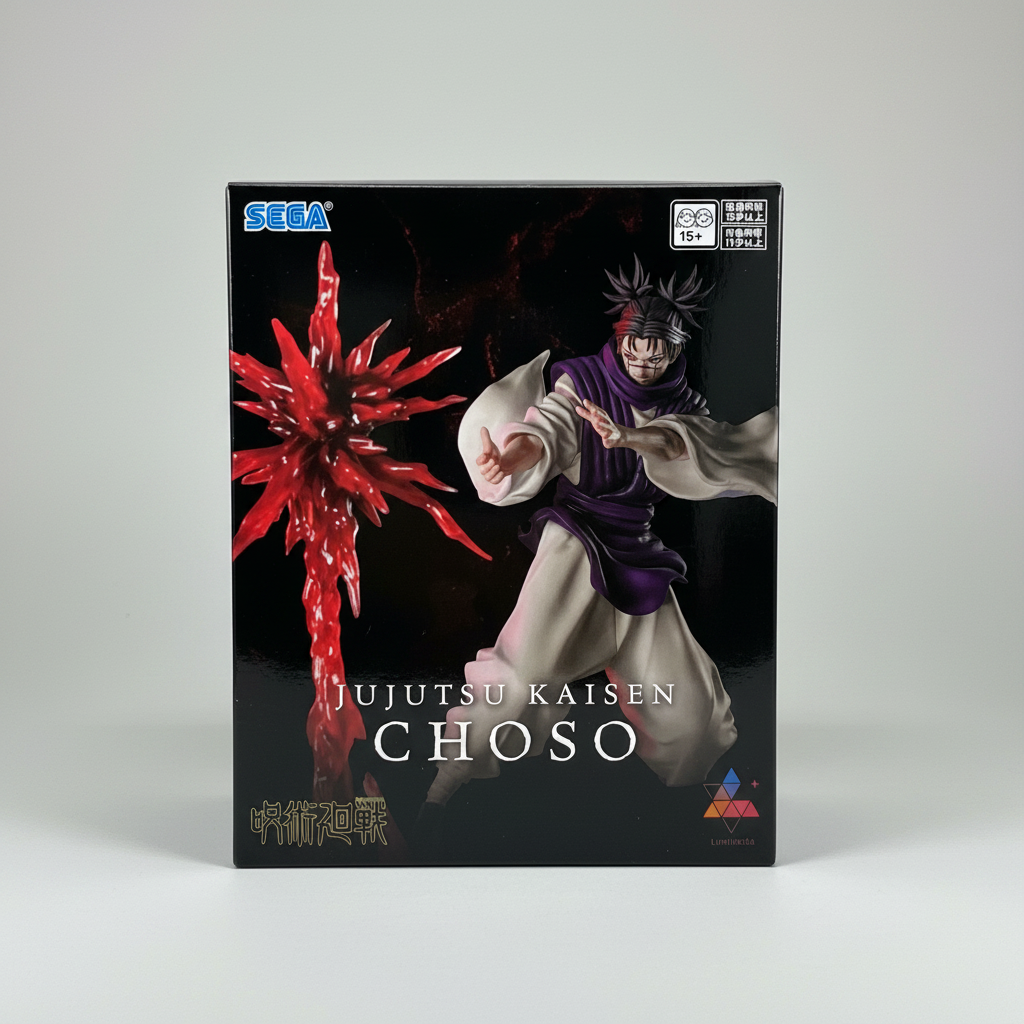 Action Figure Choso – Jujutsu Kaisen Luminasta Sega Original do Japão - Shoppingnetjapan