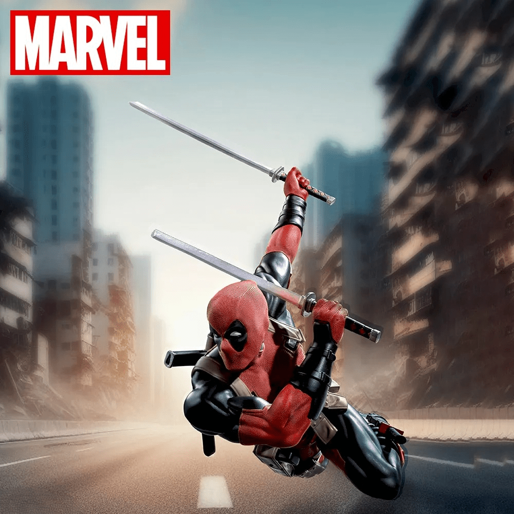Action Figure Deadpool – Marvel Luminasta Ver.2 SEGA – Original do Japão - Shoppingnetjapan