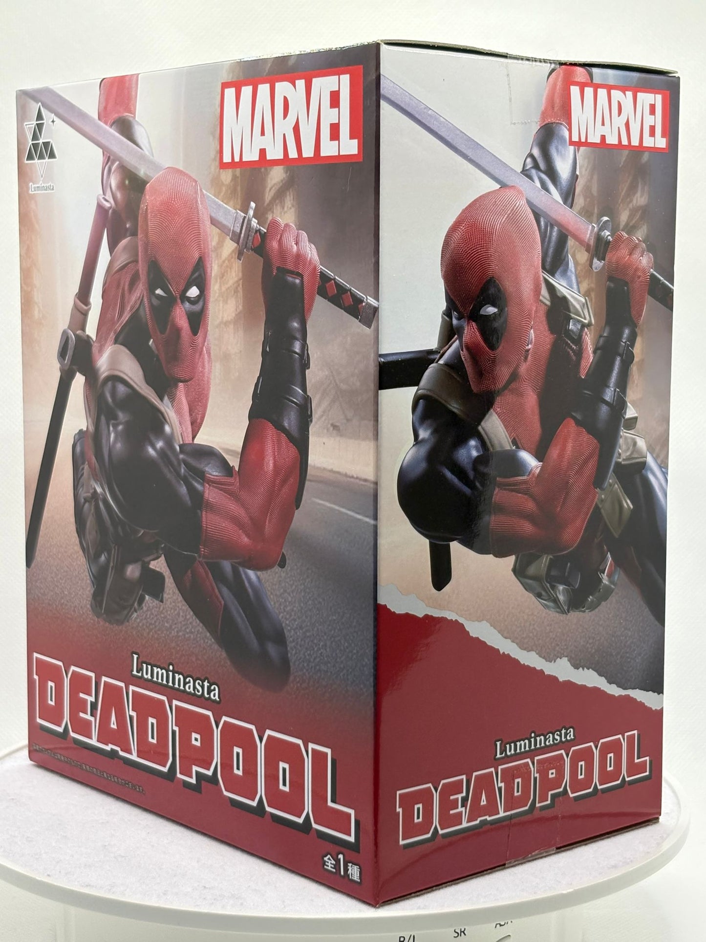 Action Figure Deadpool – Marvel Luminasta Ver.2 SEGA – Original do Japão - Shoppingnetjapan