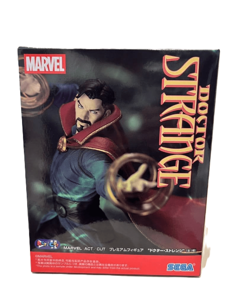 Action Figure Doctor Strange – Marvel Comics ACT/CUT Premium Figure SEGA – Original do Japão - Shoppingnetjapan