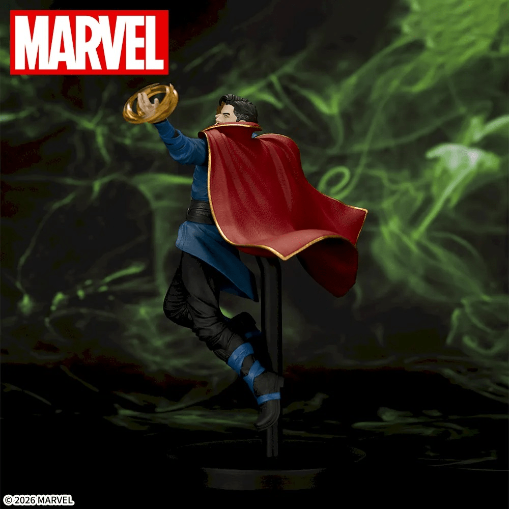 Action Figure Doctor Strange – Marvel Comics ACT/CUT Premium Figure SEGA – Original do Japão - Shoppingnetjapan