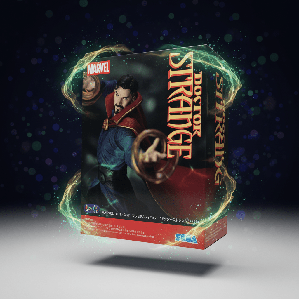 Action Figure Doctor Strange – Marvel Comics ACT/CUT Premium Figure SEGA – Original do Japão - Shoppingnetjapan