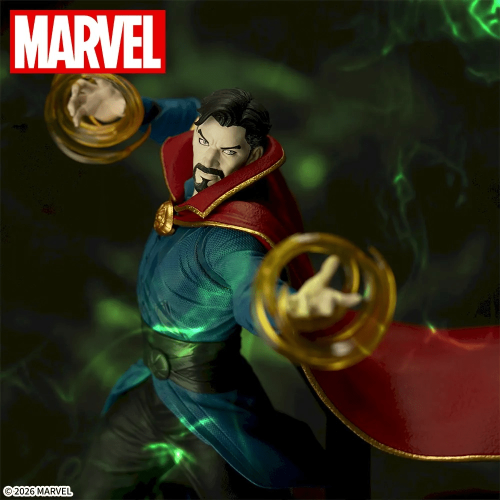 Action Figure Doctor Strange – Marvel Comics ACT/CUT Premium Figure SEGA – Original do Japão - Shoppingnetjapan