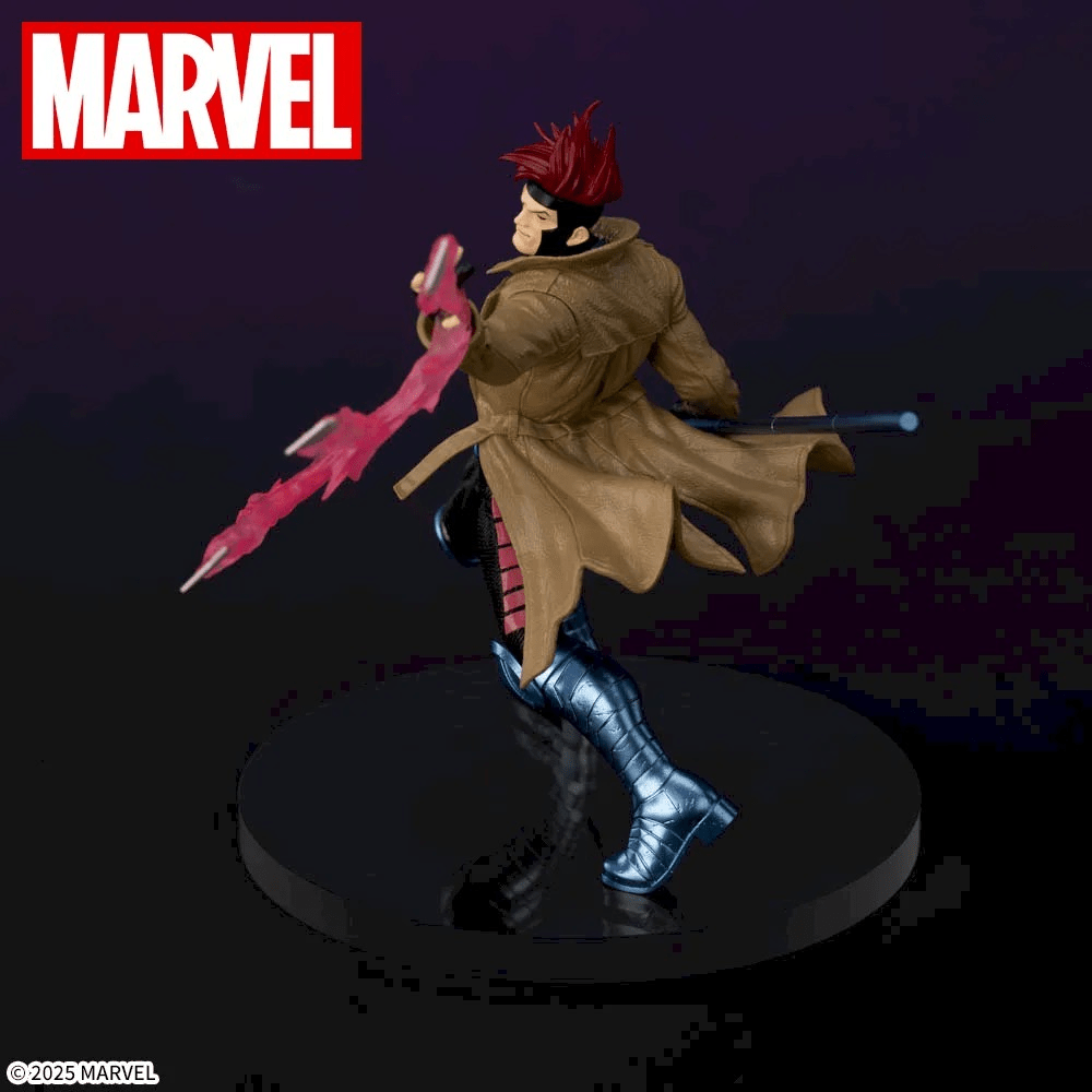 Action Figure Gambit – Marvel Comics ACT/CUT Premium Figure SEGA – Original do Japão - Shoppingnetjapan