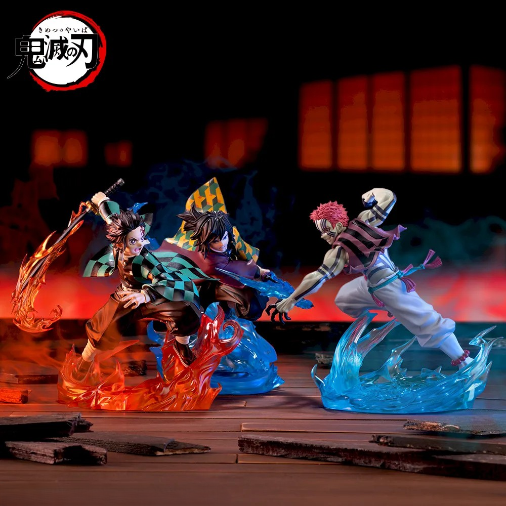 Action Figure Giyu Tomioka – Xross Link Demon Slayer Castelo Infinito Sega Original do Japão - Shoppingnetjapan