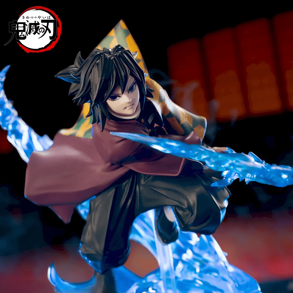 Action Figure Giyu Tomioka – Xross Link Demon Slayer Castelo Infinito Sega Original do Japão - Shoppingnetjapan