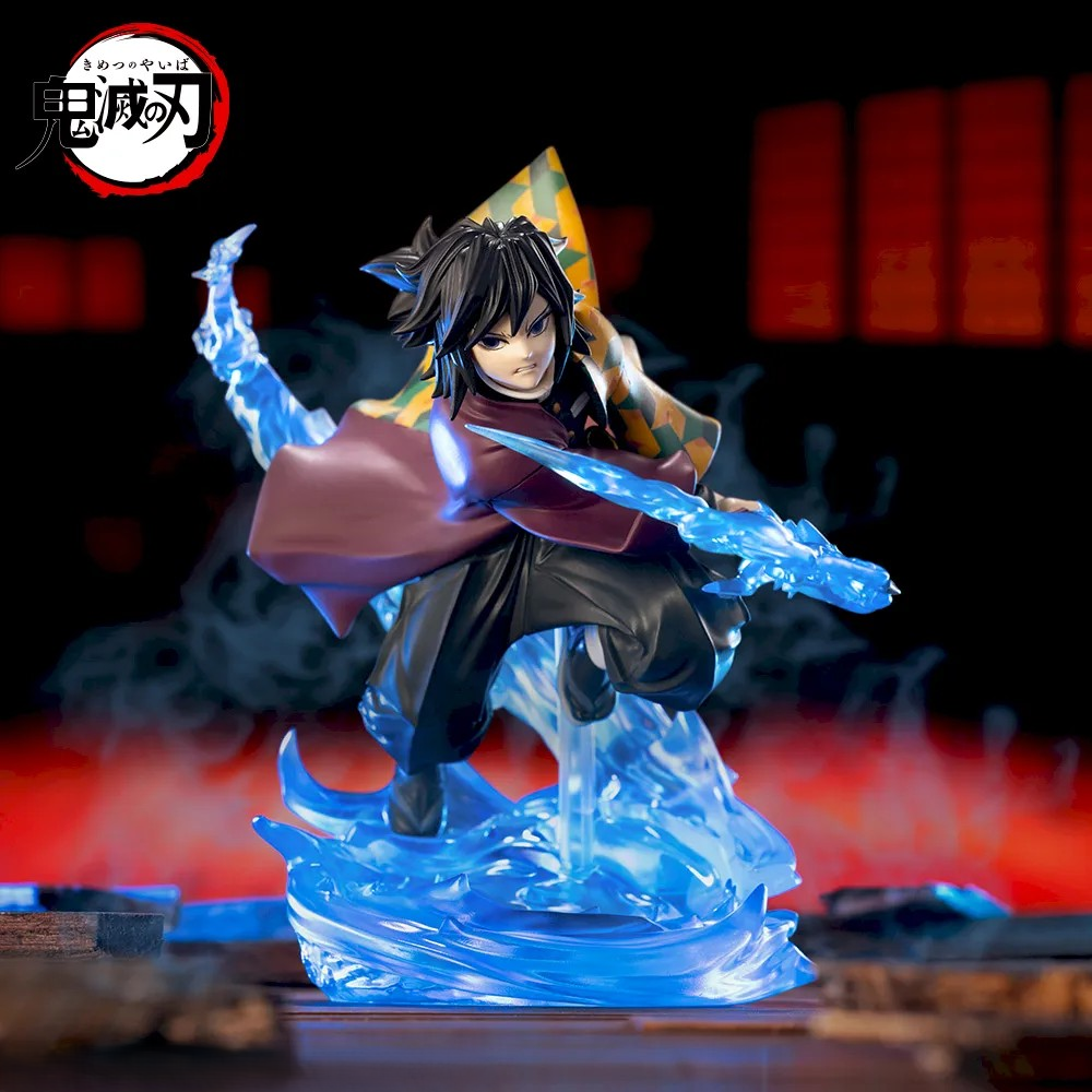 Action Figure Giyu Tomioka – Xross Link Demon Slayer Castelo Infinito Sega Original do Japão - Shoppingnetjapan