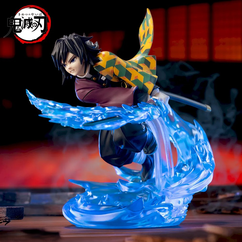 Action Figure Giyu Tomioka – Xross Link Demon Slayer Castelo Infinito Sega Original do Japão - Shoppingnetjapan