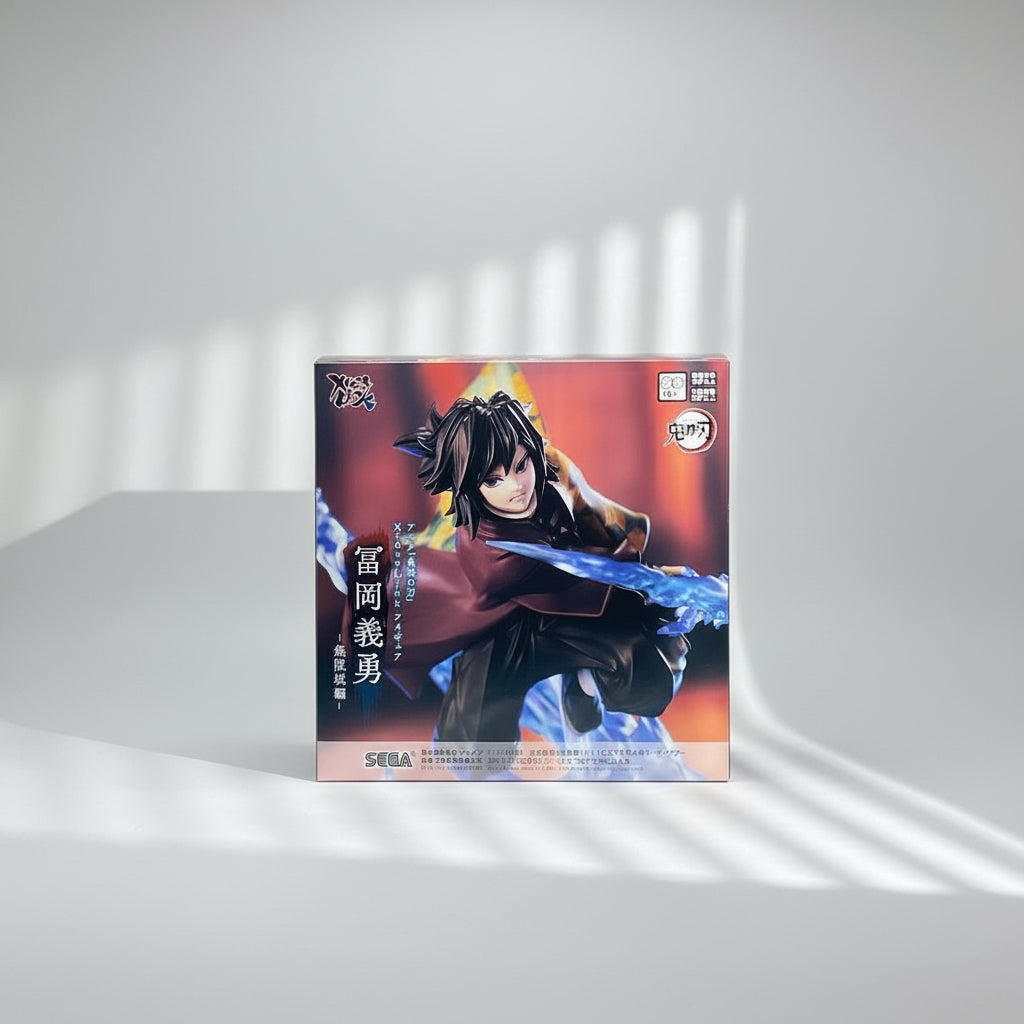 Action Figure Giyu Tomioka – Xross Link Demon Slayer Castelo Infinito Sega Original do Japão - Shoppingnetjapan
