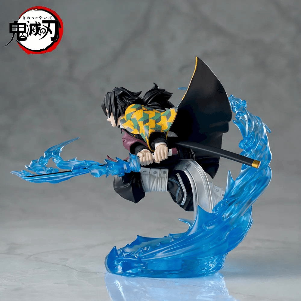Action Figure Giyu Tomioka – Xross Link Demon Slayer Castelo Infinito Sega Original do Japão - Shoppingnetjapan