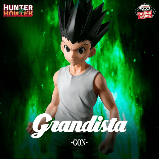 Action Figure Gon Freecss – Grandista Hunter × Hunter (Produto Oficial do Japão) - Shoppingnetjapan