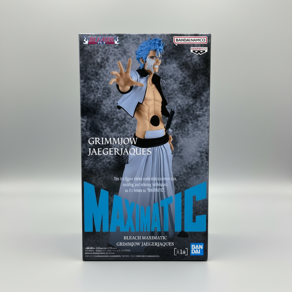Action Figure Grimmjow JaegerJaques – Bleach Maximatic Banpresto Original do Japão - Shoppingnetjapan