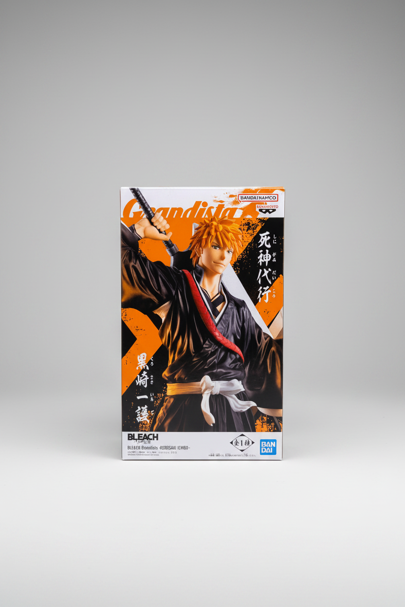 Action Figure Ichigo Kurosaki – Bleach Grandista Banpresto Original do Japão - Shoppingnetjapan