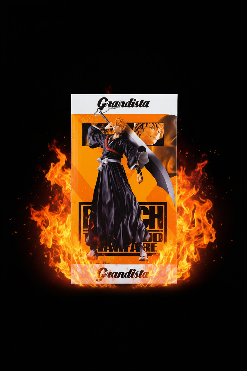 Action Figure Ichigo Kurosaki – Bleach Grandista Banpresto Original do Japão - Shoppingnetjapan