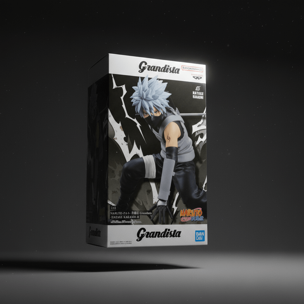 Action Figure Kakashi Hatake II – Naruto Shippuden Grandista Banpresto – Original do Japão - Shoppingnetjapan