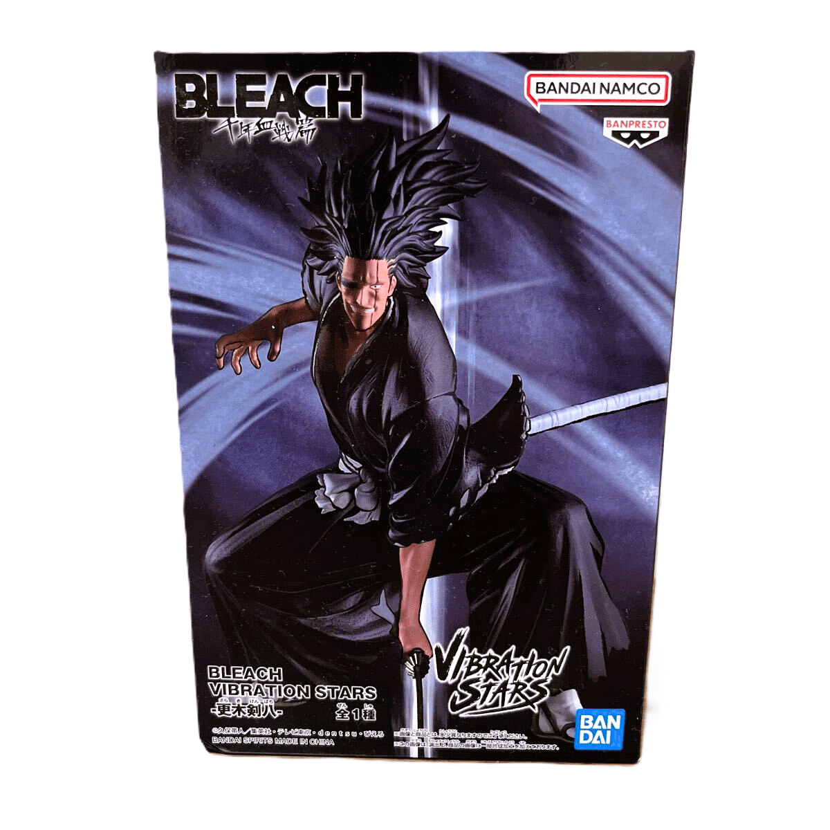 Action Figure Kenpachi Zaraki – Bleach Thousand-Year Blood War Vibration Stars Banpresto – Original do Japão - Shoppingnetjapan
