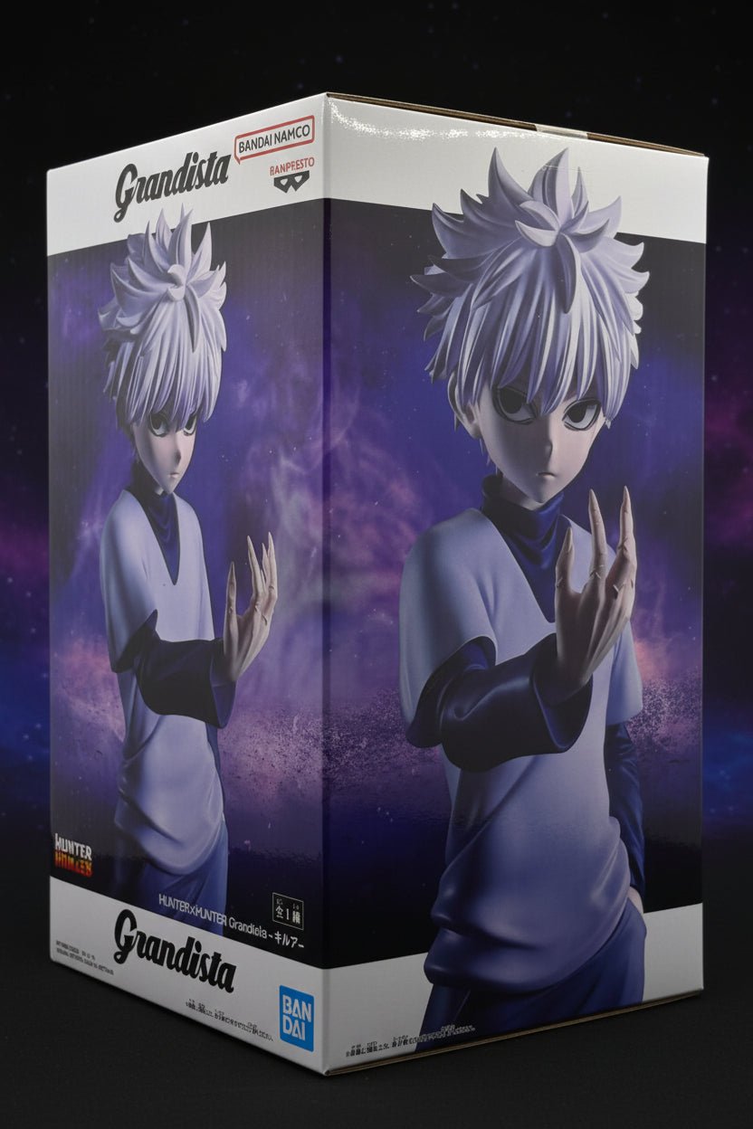Action Figure Killua Zoldyck – Hunter x Hunter Grandista Banpresto – Original do Japão - Shoppingnetjapan