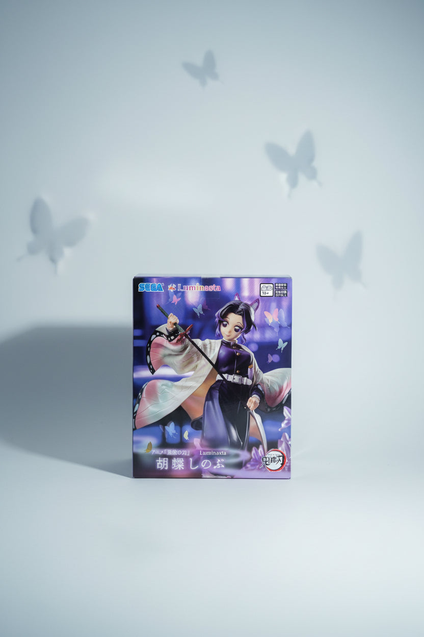 Action Figure Kocho Shinobu – Kimetsu noYaiba Luminasta Sega Original do Japão - Shoppingnetjapan