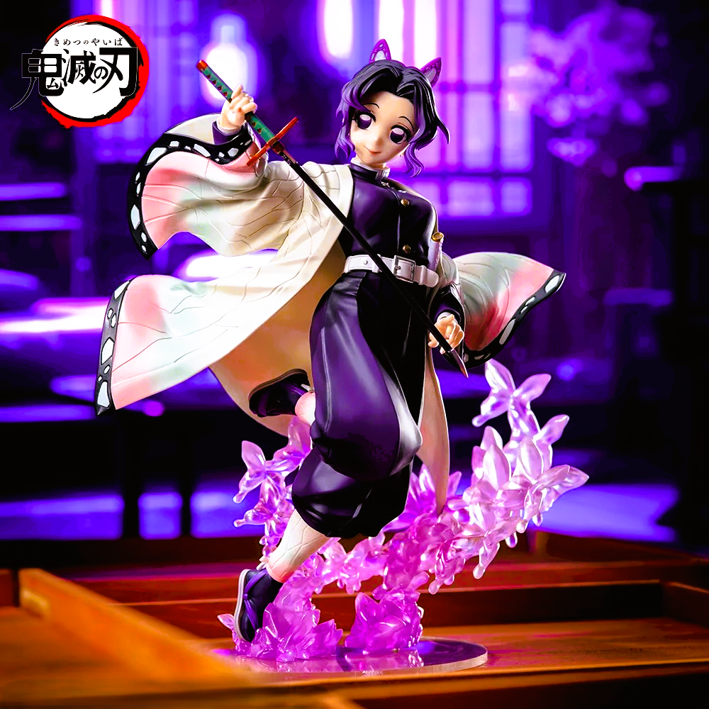 Action Figure Kocho Shinobu – Kimetsu noYaiba Luminasta Sega Original do Japão - Shoppingnetjapan