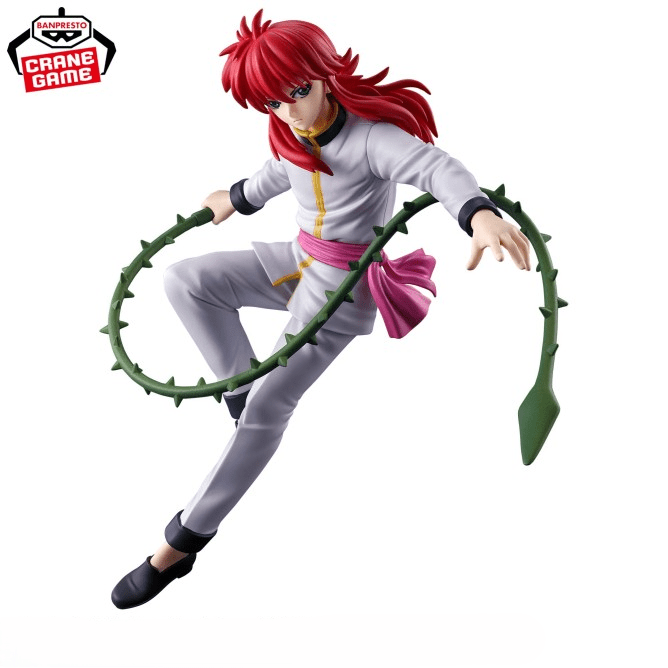 Action Figure Kurama – Yu Yu Hakusho Dark Tournament Collection Banpresto – Original do Japão - Shoppingnetjapan