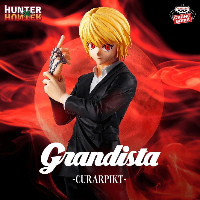 Action Figure Kurapika – Hunter x Hunter Grandista Banpresto – Original do Japão - Shoppingnetjapan