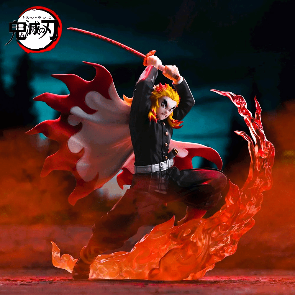 Action Figure Kyojuro Rengoku – Demon Slayer: Kimetsu no Yaiba Xross Link SEGA – Original do Japão - Shoppingnetjapan