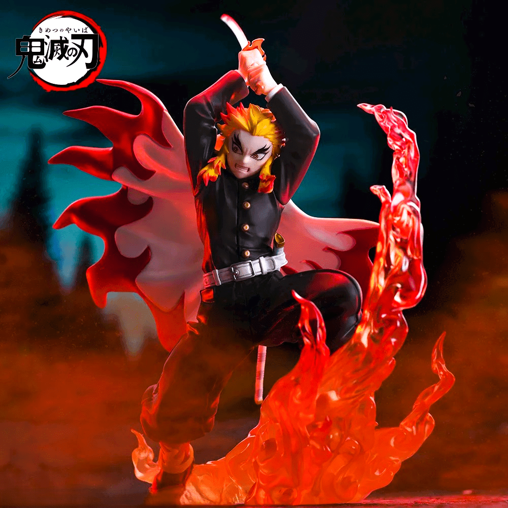Action Figure Kyojuro Rengoku – Demon Slayer: Kimetsu no Yaiba Xross Link SEGA – Original do Japão - Shoppingnetjapan