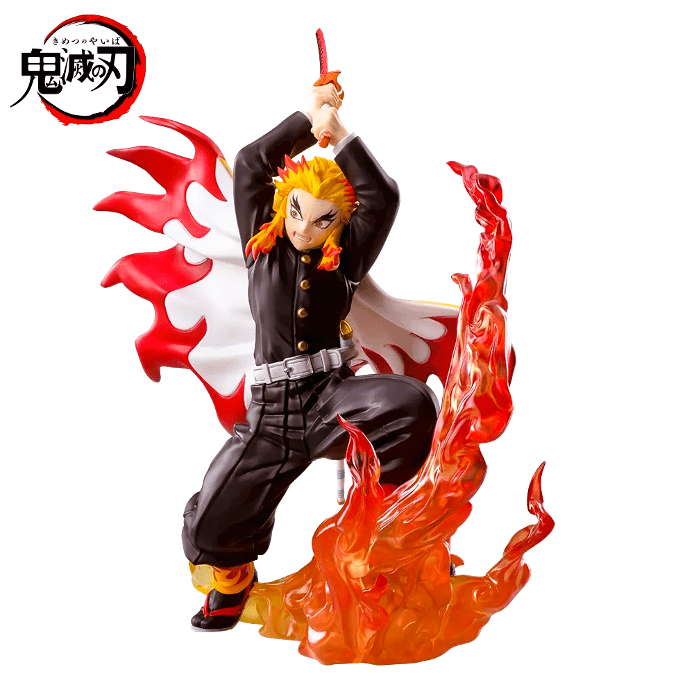 Action Figure Kyojuro Rengoku – Demon Slayer: Kimetsu no Yaiba Xross Link SEGA – Original do Japão - Shoppingnetjapan